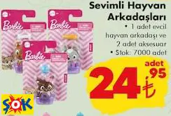 BARBİE SEVİMLİ HAYVAN ARKADAŞLARI OYUNCAK